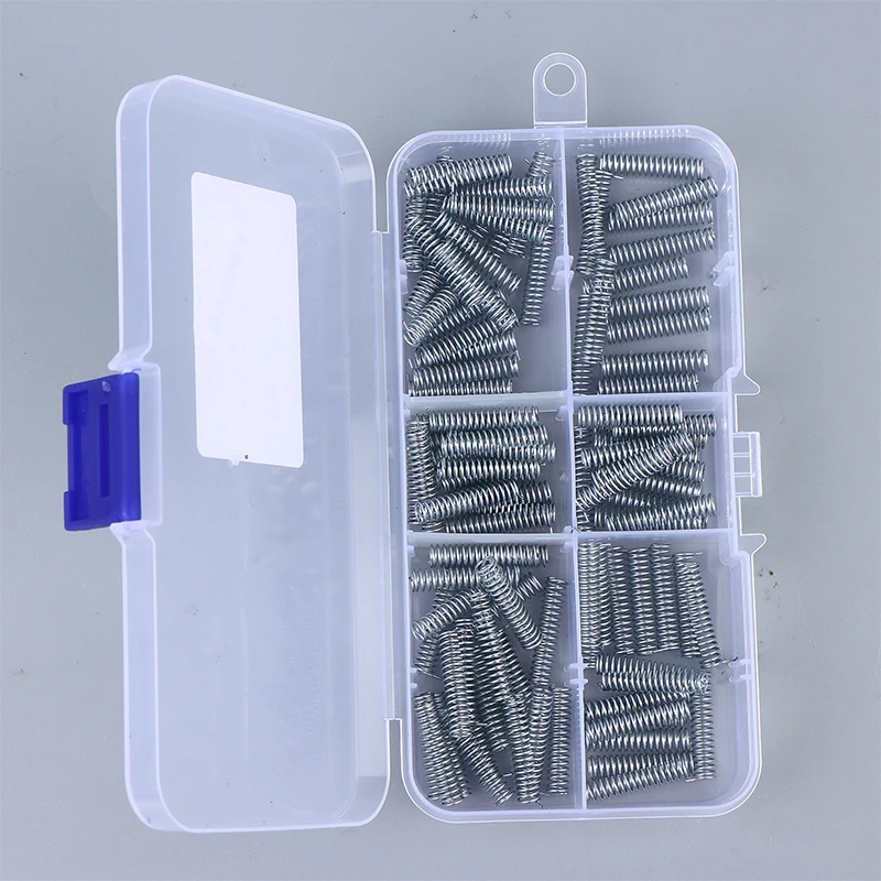 10/100Pcs Auto Folding Car Key Rotation Shaft Springs High-Tension Spiral Coil For Remote Flip Key Repair Tool