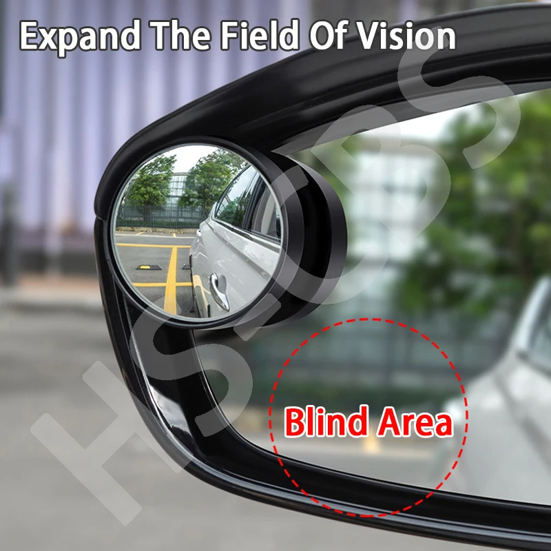 Car Rearview Blind Spot Mirror Rain Eyebrow Visor Side Snow Visor Rain Cover For Peugeot 208 3008 308 2008 207 107 4008 5008 508 - الصورة 4