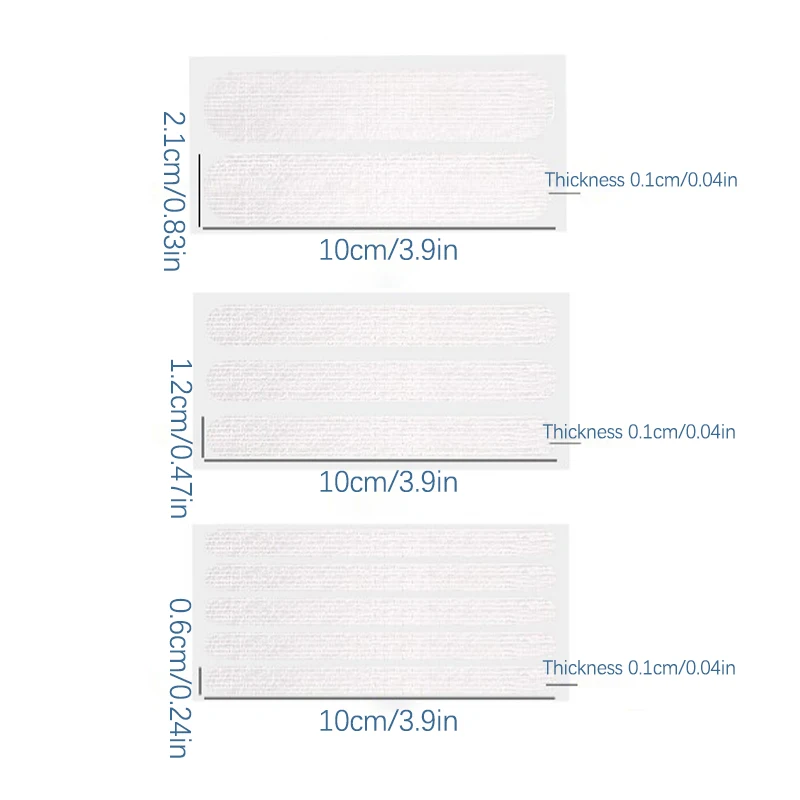 2/3/5 Strips 10cm Adhesive Sterile Medical Bandage Strips Wound Closure Tapes Skin Repair First Aid Surgical Breathable Tape - الصورة 6