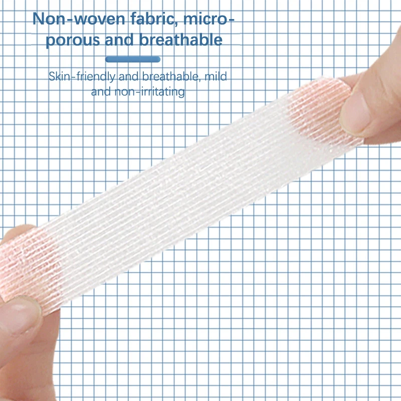 2/3/5 Strips 10cm Adhesive Sterile Medical Bandage Strips Wound Closure Tapes Skin Repair First Aid Surgical Breathable Tape - الصورة 4