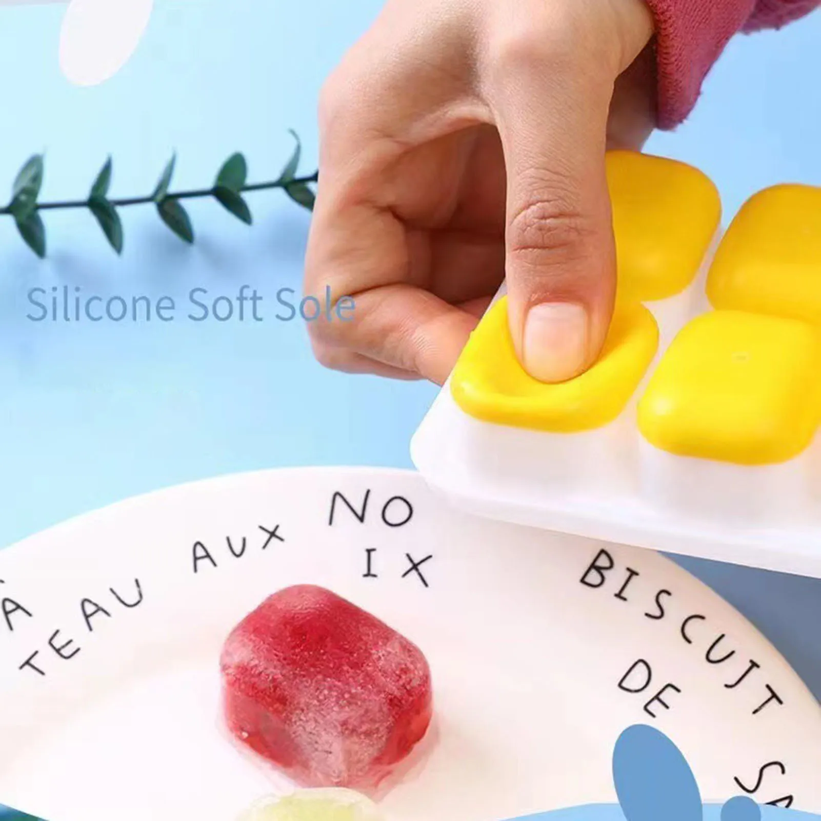 16 Grid Ice Cube Tray Silicone Mold Ice Cube Tray Mold DIY Ice Cube Maker Non-toxic Durable Bar Pub Wine Ice Blocks Maker - Image 5