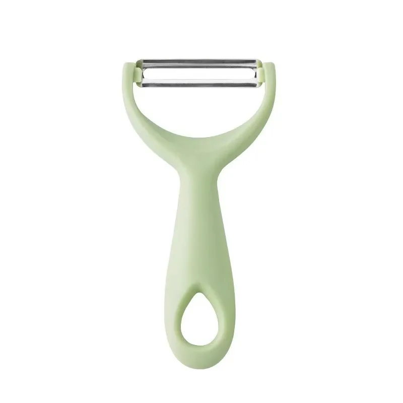 Stainless steel peeler with PP handle, potato and household vegetable and fruit peeler, fruit knife, kitchen utensils - الصورة 5