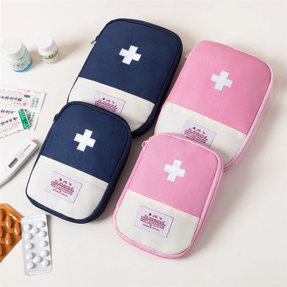 Portable Medicine Bag Empty Small First Aid Kit Survival Medical Emergency Medicine Pill Storage Bag Outdoor Camping Equipment - Image 6