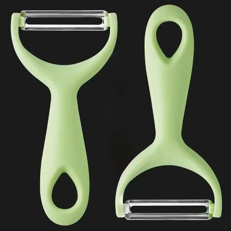 Stainless steel peeler with PP handle, potato and household vegetable and fruit peeler, fruit knife, kitchen utensils
