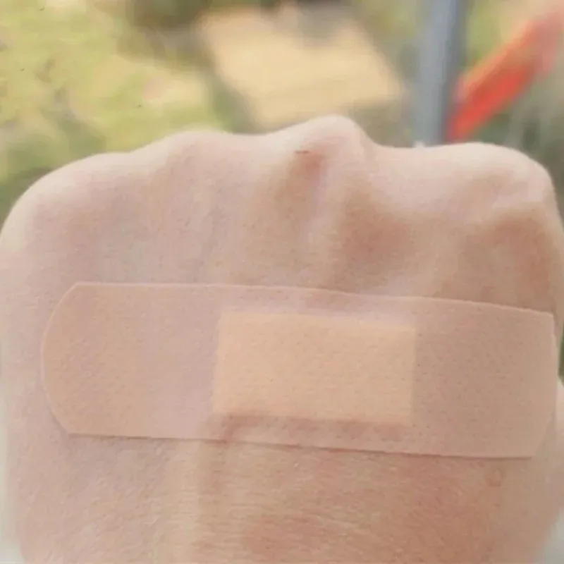 10/50/150/200Pcs Band PE Waterproof Square Shaped Band Aid First Aid Accessories Wound Plaster Adhesive Bandages - Image 3