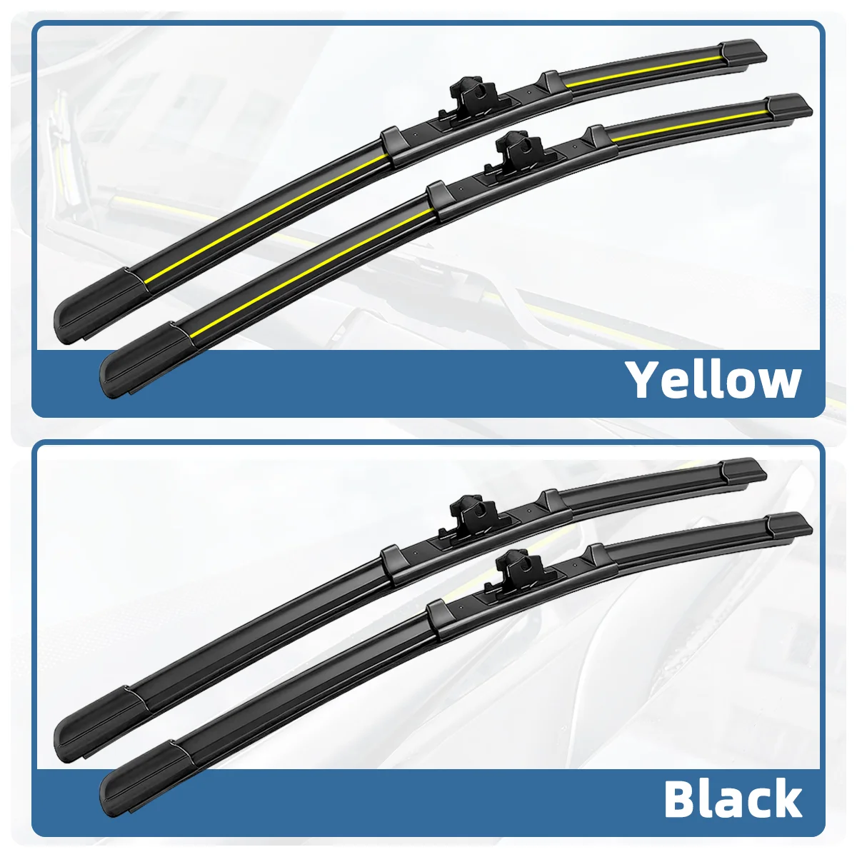 3PCS Front Rear Windshield Wiper Blades Fit For Dacia Renault Dokker Duster 2009-2021 Car Durable Premium Auto Spare Parts 2020 - الصورة 2
