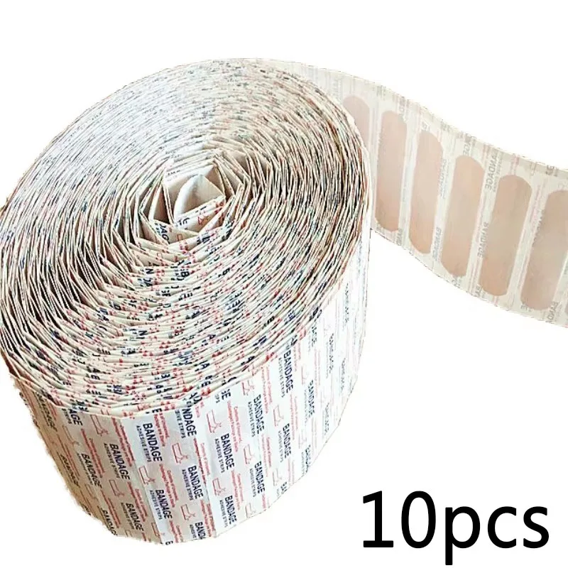 10/50/150/200Pcs Band PE Waterproof Square Shaped Band Aid First Aid Accessories Wound Plaster Adhesive Bandages - Image 6