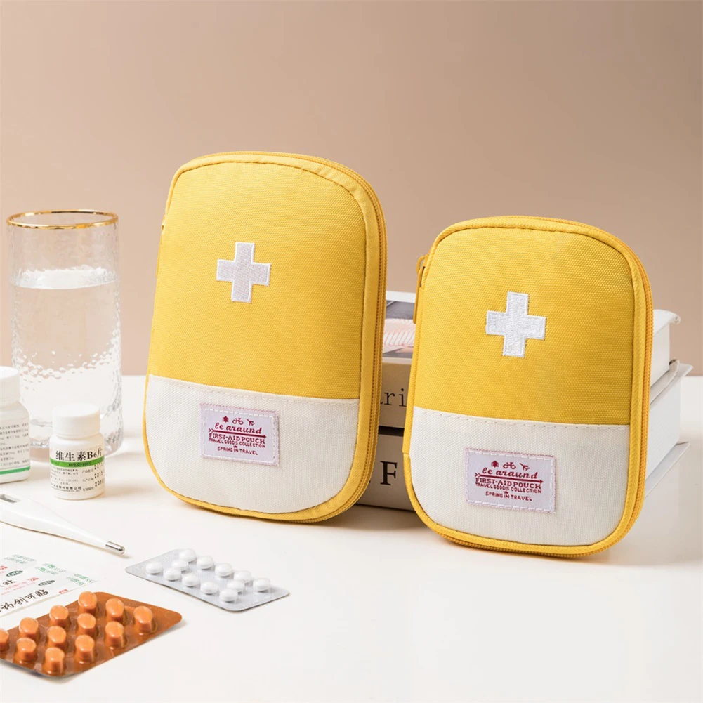 Portable Medicine Bag Empty Small First Aid Kit Survival Medical Emergency Medicine Pill Storage Bag Outdoor Camping Equipment - Image 4