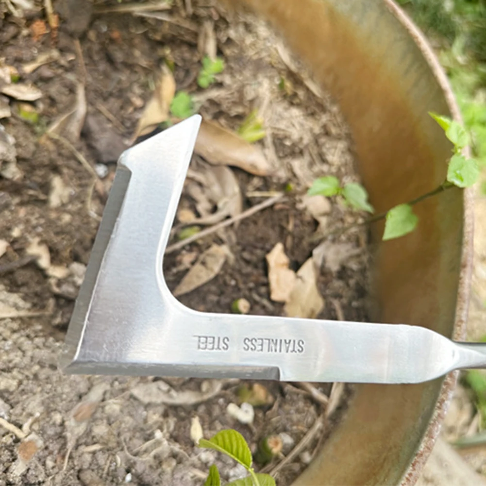 Weeding Tool,Hand Weeder Tool For Garden/Lawn Yard/Crevice,Heavy Duty Garden Rake For Weeds,Effortless Deep Root Removal - الصورة 5