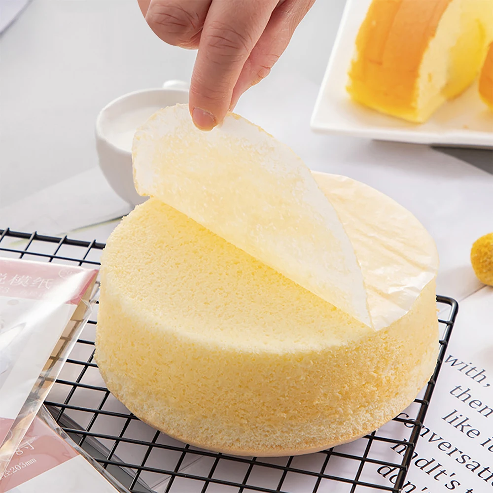 20Pcs Round Parchment 6Inch Non Stick Baking Paper Liner Cake Pan Liner BBQ Oven Patty Hamburger Paper - الصورة 2