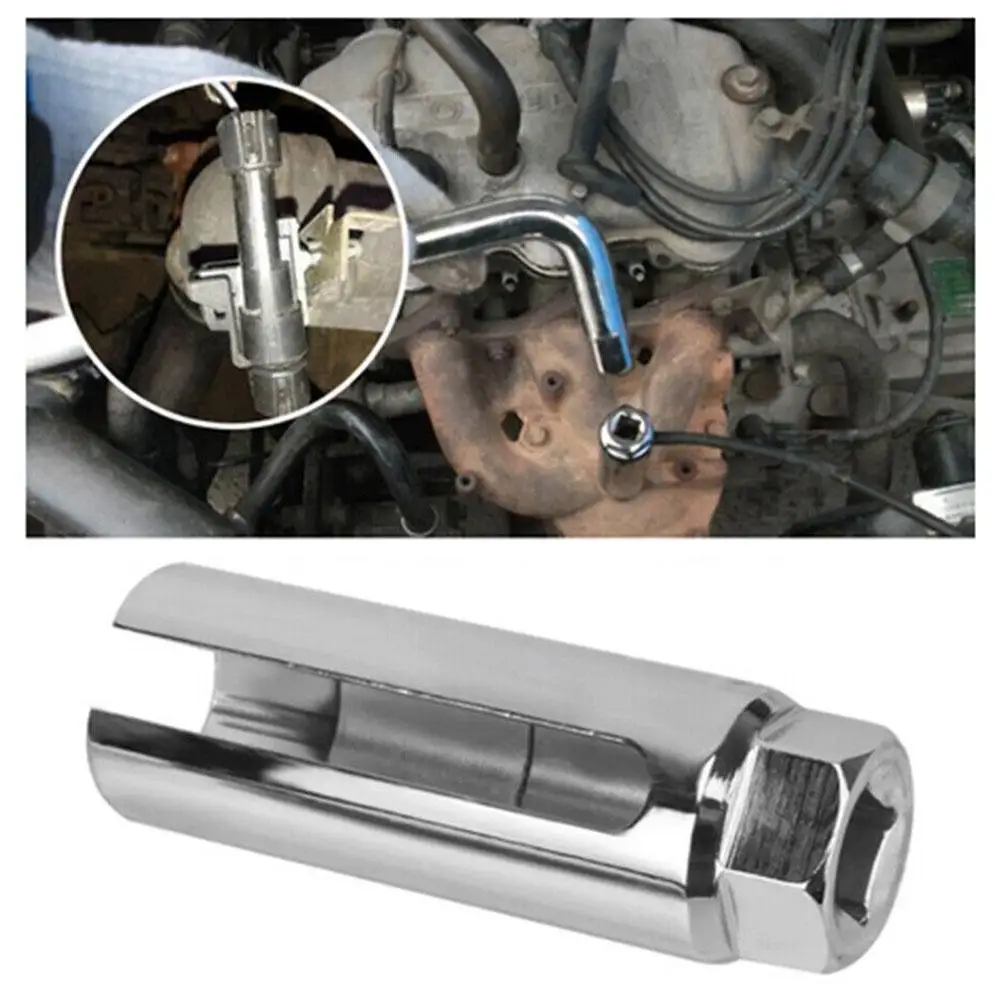 Universal Drive Car Lambda Oxygen Sensor Socket Wrench Tool Repair Removal Accessories 1pc Installation 1/2" 22mm Car Car Q4P5 - الصورة 2