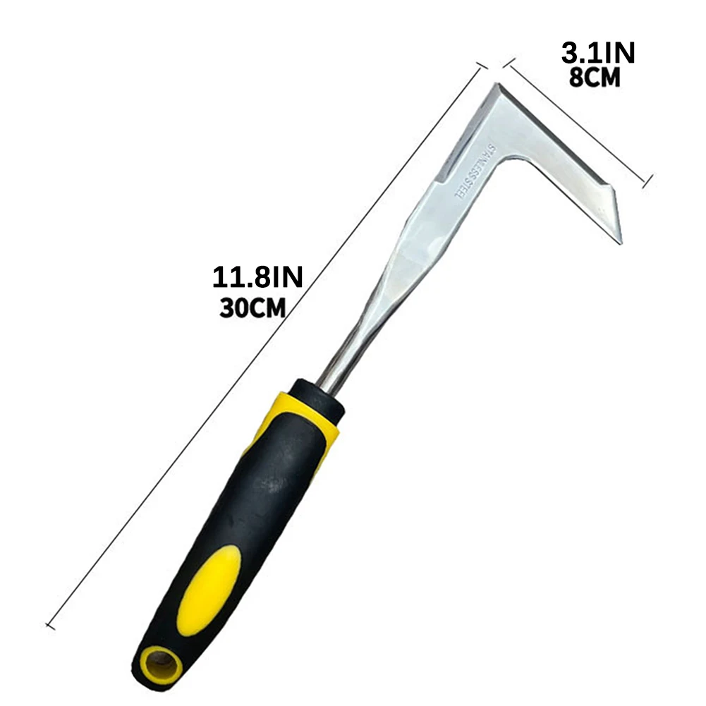 Weeding Tool,Hand Weeder Tool For Garden/Lawn Yard/Crevice,Heavy Duty Garden Rake For Weeds,Effortless Deep Root Removal - الصورة 6