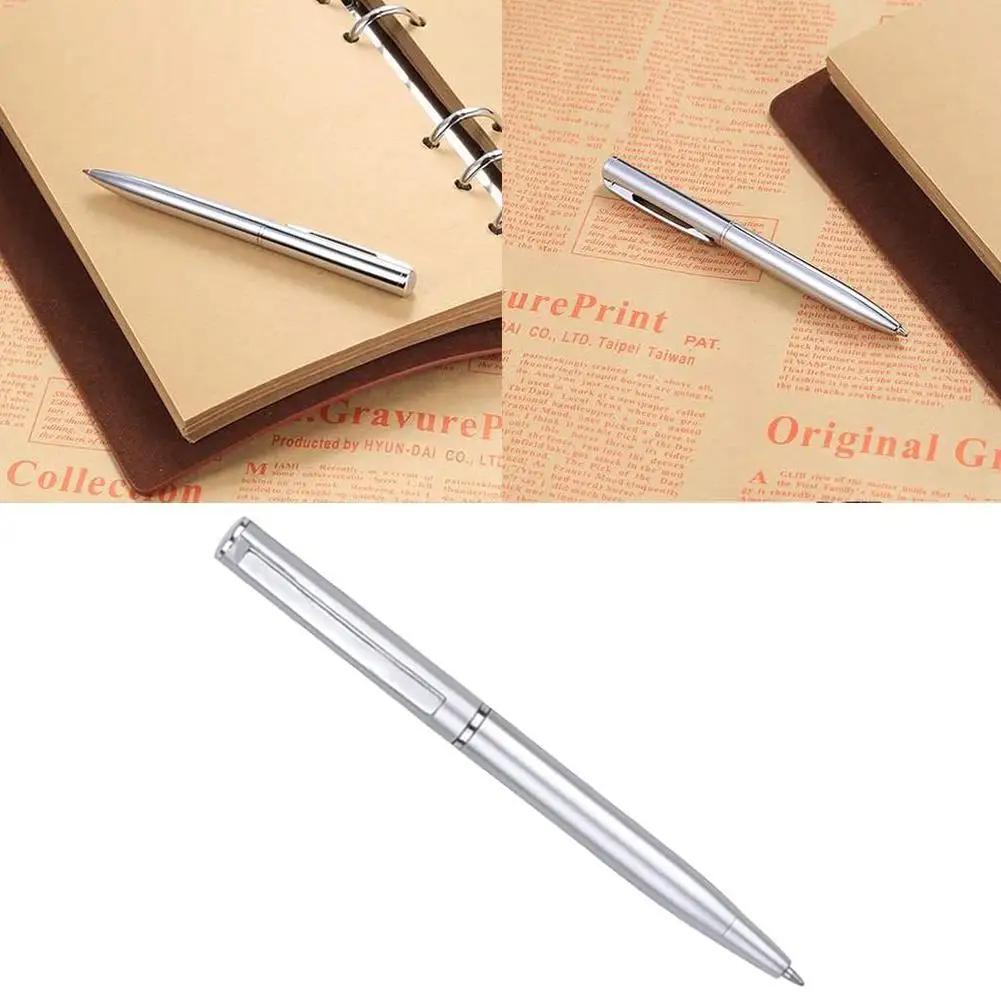 10cm Ballpoint Pen Twist Action Ballpoint Pen School Office Supplies Writing Tools Office Signing Pen Ballpoint Pen - الصورة 4