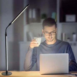 Smart Rgb Color-Changing Led Desk Lamp, Multifunctional Color-Adjustable Desk Lamp, Flexible Gooseneck That Can Rotate 360 Degrees, with Music Synchronization, App Control, DIY Mode, Suitable for Living Room, Bedroom, Game Room