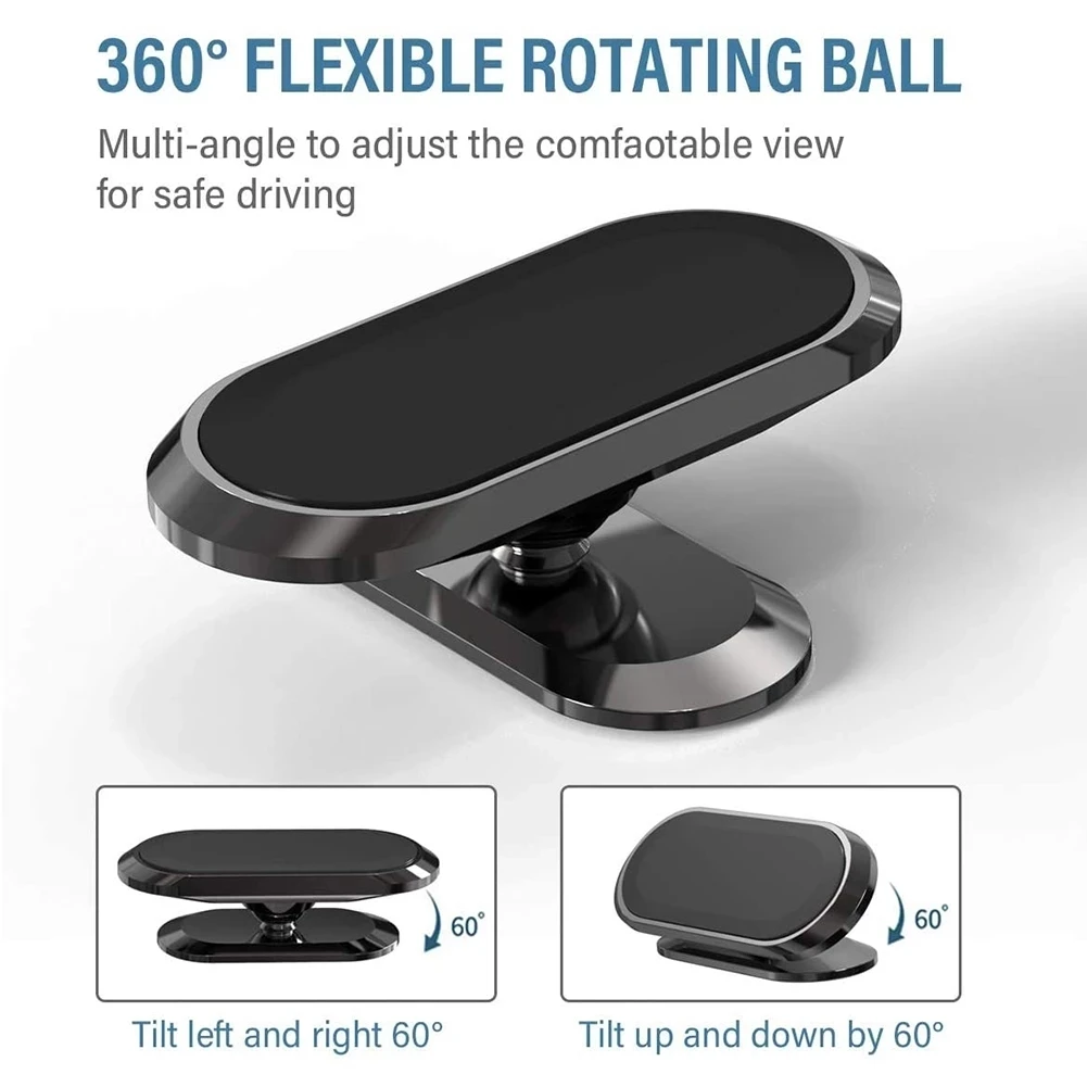 Magnetic Dashboard Holder Car Phone Magnet Stand For iPhone 12 11 Samsung Xiaomi Zinc Alloy Magnet GPS Car Mobile phone Mount - الصورة 4