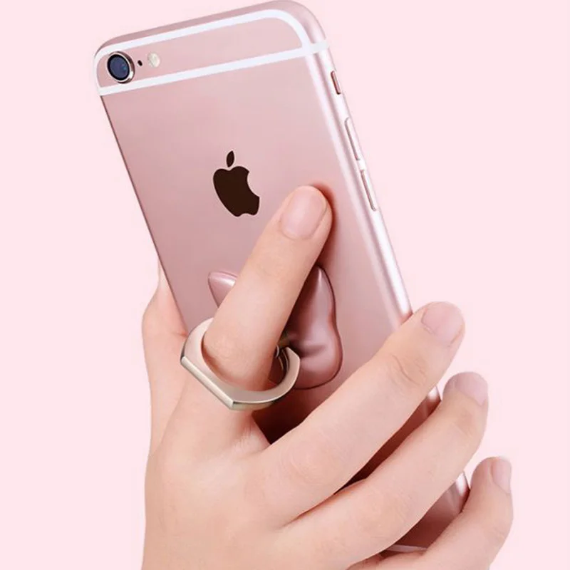 Finger Ring Mobile Phone Smartphone Stand Holder For iPhone XS Huawei Samsung cell Smart Round Phone Ring holder Car Mount Stand - Image 3