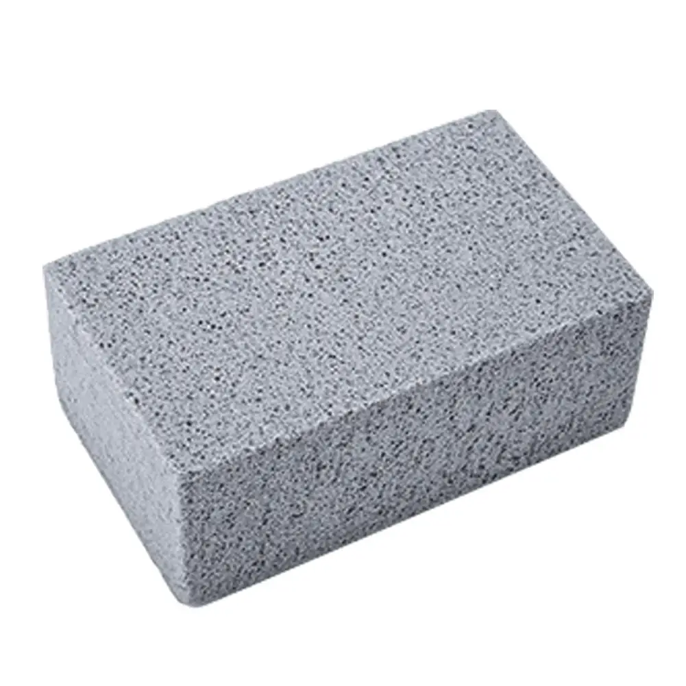 2Pcs Grill Cleaning Brick Block Barbecue gas stove BBQ Stone Racks Stains Grease Cleaner Tool sponge Kitchen Gadgets - الصورة 2