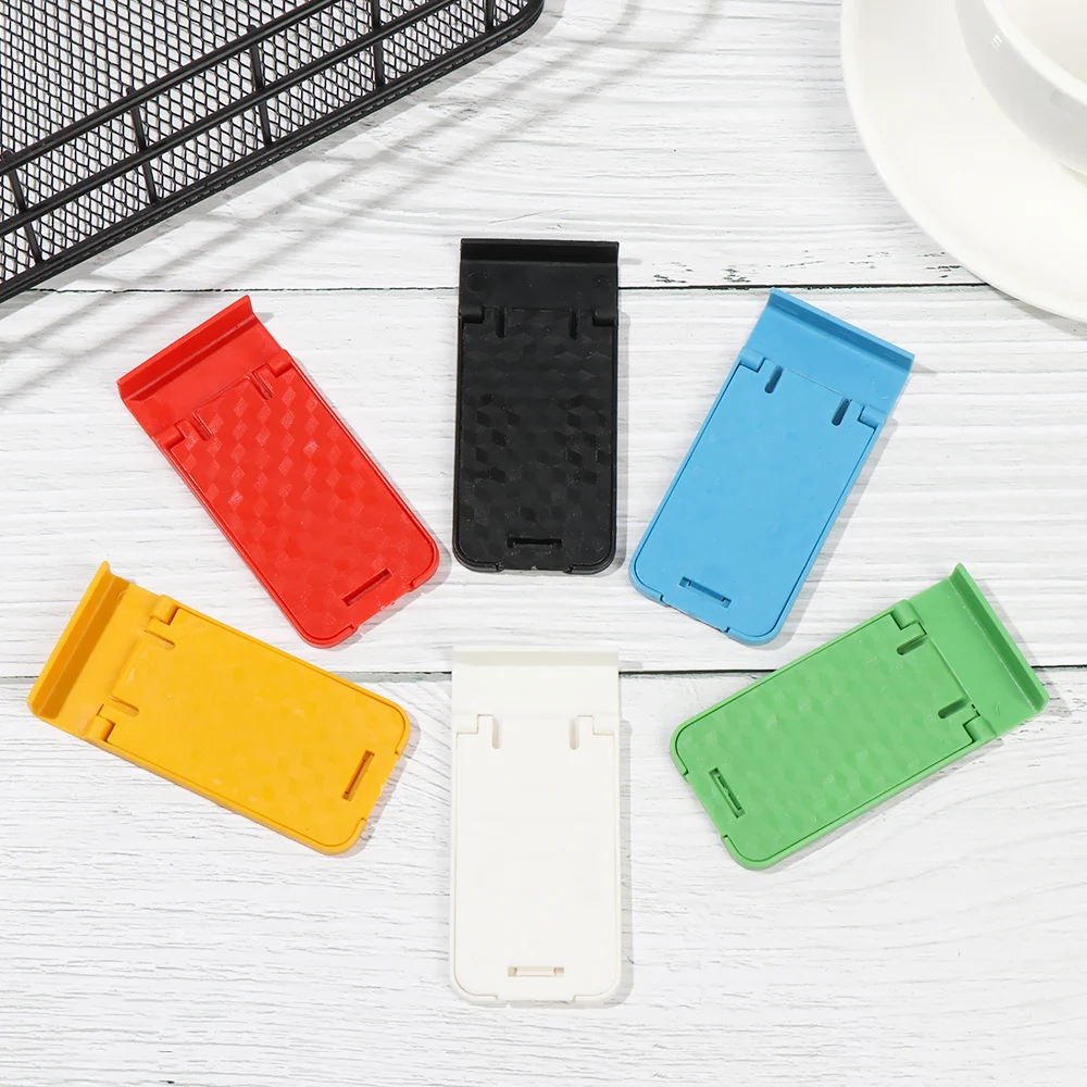 Adjustable Cellphone Stand Convenience Folding Bracket Cellphone Tablet Mount Stand Phone Holder - الصورة 3