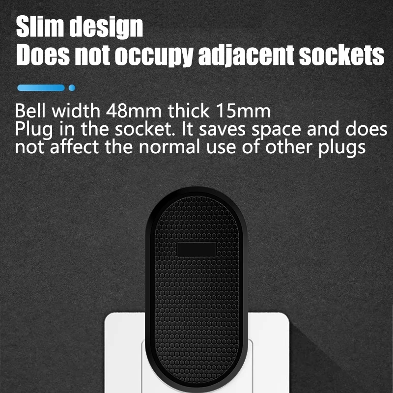 Earykong Wireless Doorbell Welcome Chime Home Door Bell Intelligent 32 Songs Smart Melodies Alarm With Battery - Image 3