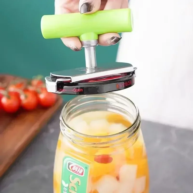 Opener Adjustable Opener of Jars and Lids Stainless Steel Bottle Opener Wine Beer Cans Accessories Kitchen Gadgets - الصورة 4