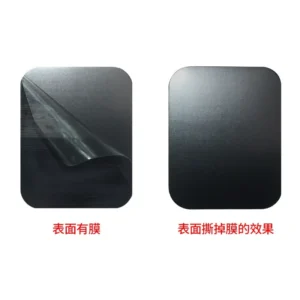 Matte Black Magnetic Metal Plate for Car Phone Holder Iron Sheet Disk Sticker Telefon Magnet Stand for IPhone