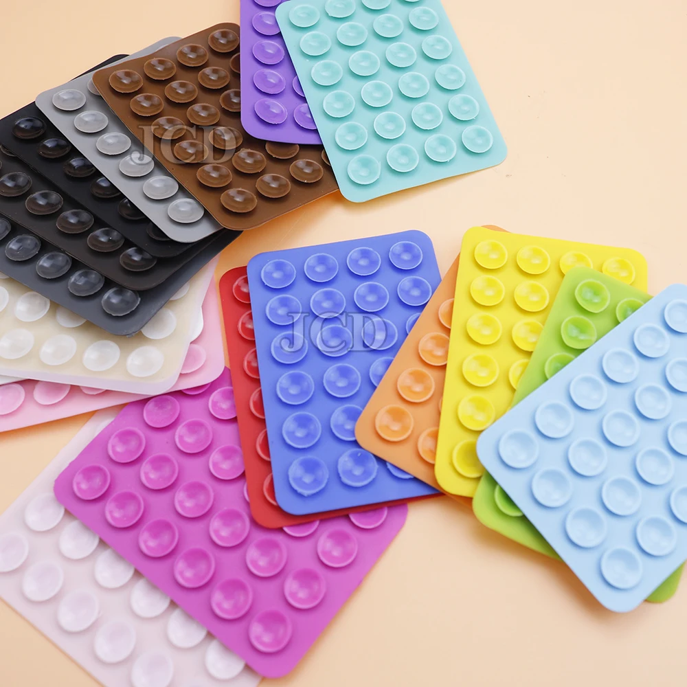 Silicone Suction Pad Back Sticker Suction Cup Phone Holder Silicone Cup Mat Smartphone Wall Stand Fixed For Glass Ceramic Tiles - Image 5