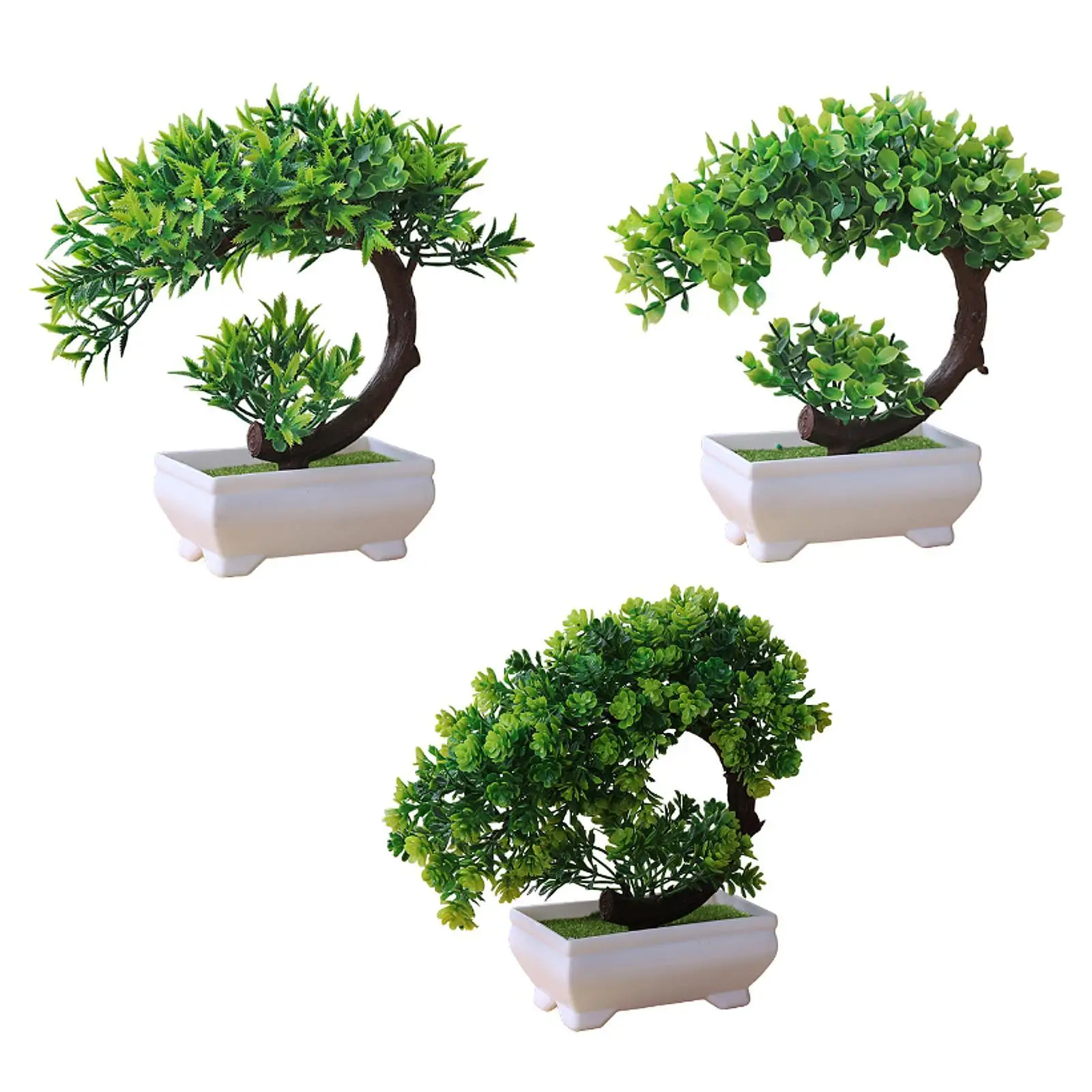 Artificial Plants in Pot Green Ornament Planter Artificial Plant for Bathroom Corner Outside Shelf Kitchen Housewarming Gift Artificial Plants in Pot Green Ornament Planter Artificial Plant for Bathroom Corner Outside Shelf Kitchen Housewarming Gift