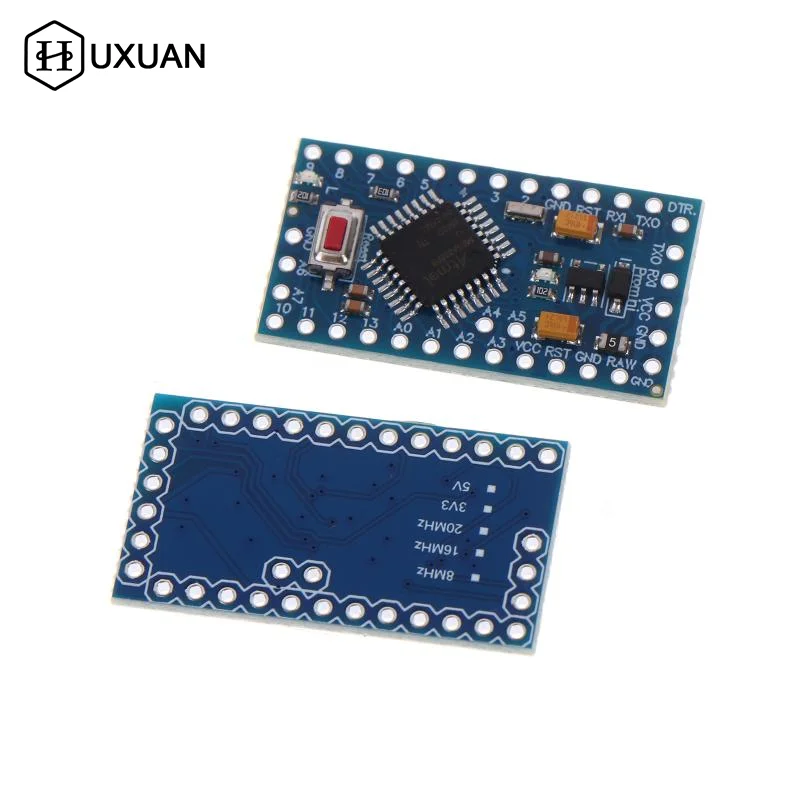 Pro Mini Atmega328P Development Board 3.3V 5V Dual Voltage Selectable Compact for Smart Home Controller Kit - الصورة 5