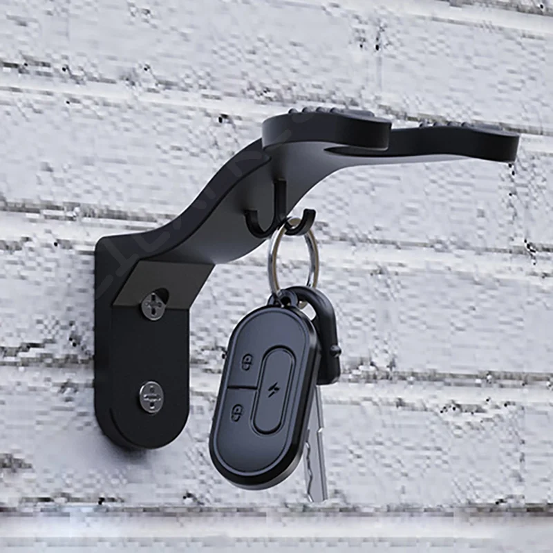 Motorcycle Helmet Hook Racks Multipurpose Hook Hanger Home Luggage Jacket Holders Kitchen Cabinet Shelf Wall Mount Hooks - الصورة 4