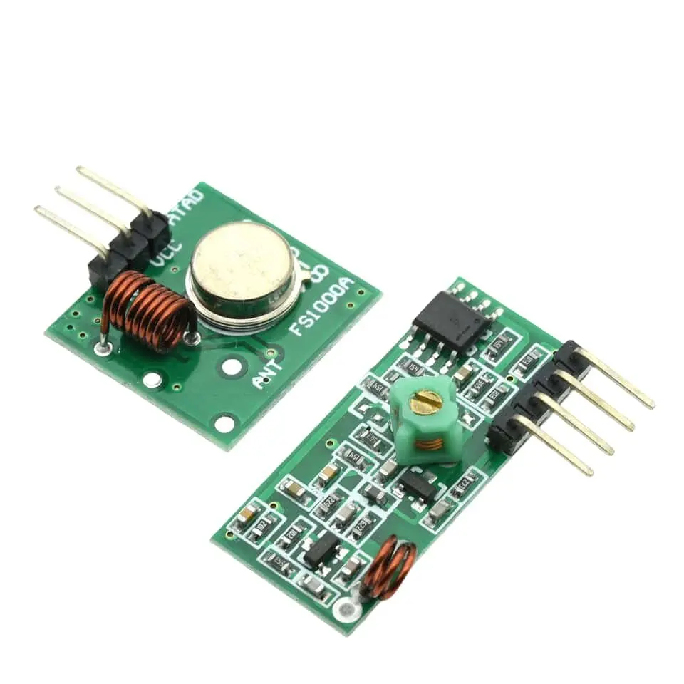 RF Wireless Receiver Module Transmitter Module Board Ordinary Super- Regeneration 315/433MHz DC5V For Raspberry PI Smart Home