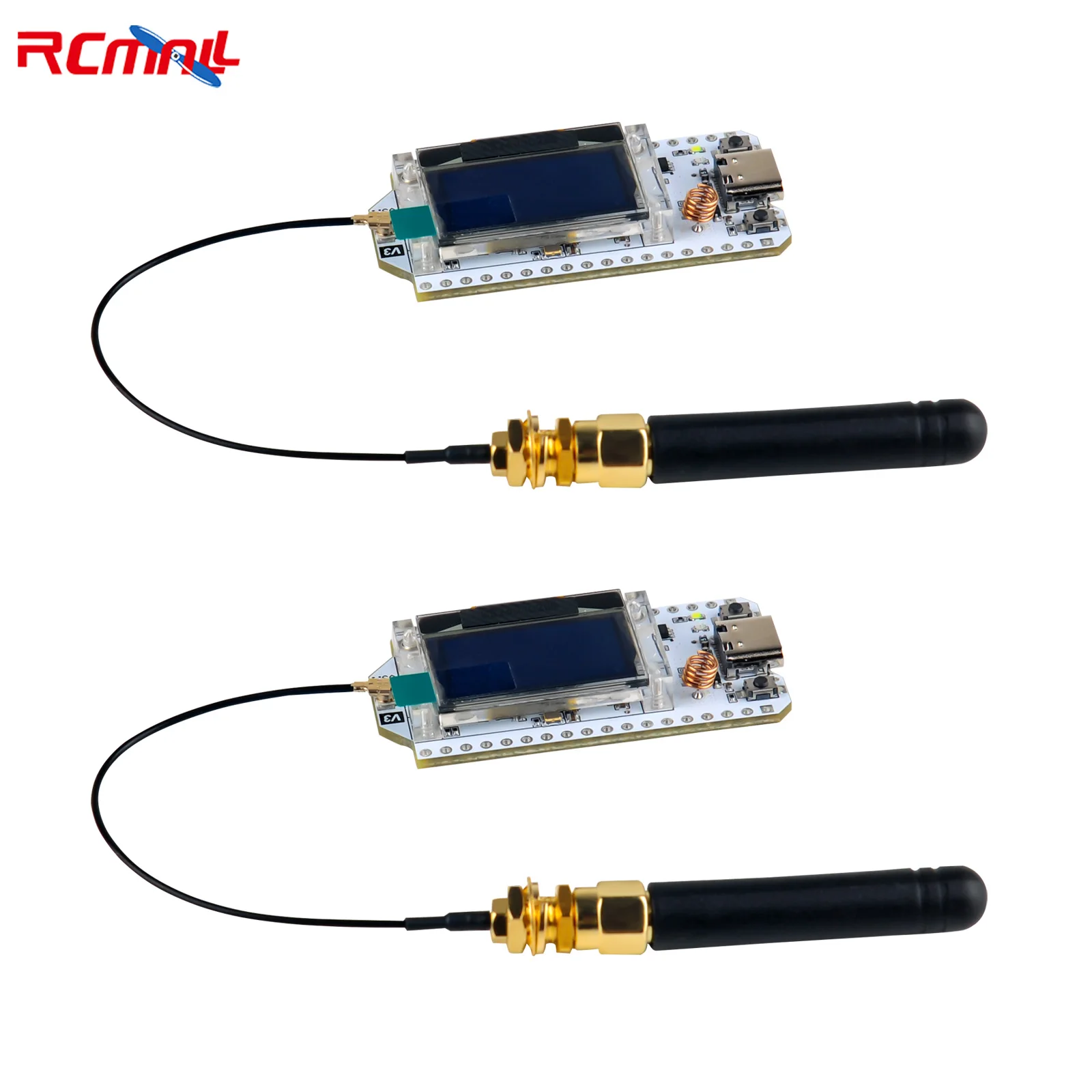 2Sets LoRa32 V3 868MHz 915MHz Development Board SX1262 0.96 Inch OLED Display BT+WIFI Lora Kit for Arduino IOT Smart Home