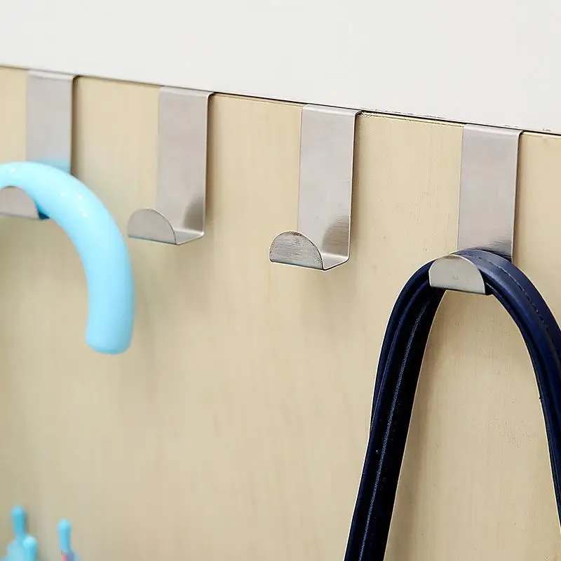 Z-Shaped Bathroom Cabinet By Hook Stainless Steel By Rear Hanger Keychain Coat Hook Home Kitchen Accessories Organizer Tool