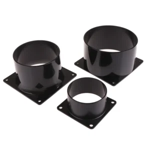 1Pc 75/100/120MM ABS Wall Flange Connector For Ventilation Pipe Air Ducting Connection For Smart Home Accessories Drop Ship‘