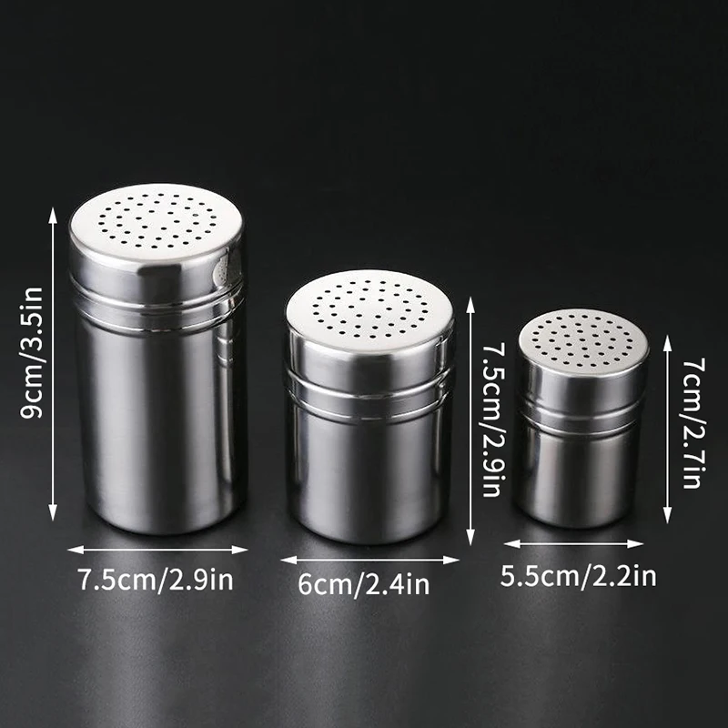 Multipurpose Stainless Steel Seasoning Jar Salt Sugar Bottle Kitchen Gadgets Spice Pepper Shaker Spice Jar Toothpick Holder - الصورة 6