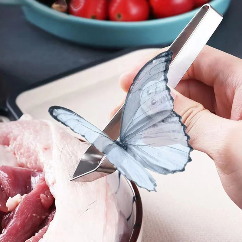 1pcs 430 Stainless Steel Fish Bone Tweezers Pincer Clip Puller Remover Tongs Fish Bone Plucking Clamp Kitchen Gadgets Tools