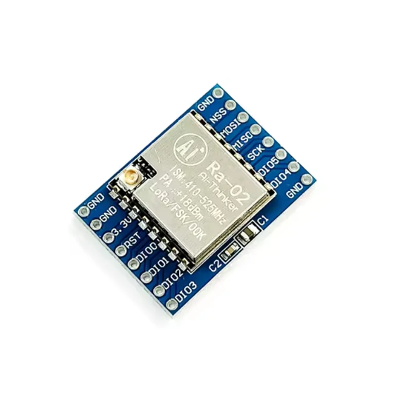 SX1278 LoRa Module 433M 10KM Ra-02 Ai-Thinker Wireless Spread Spectrum Transmission Socket for Smart Home DIY - الصورة 3