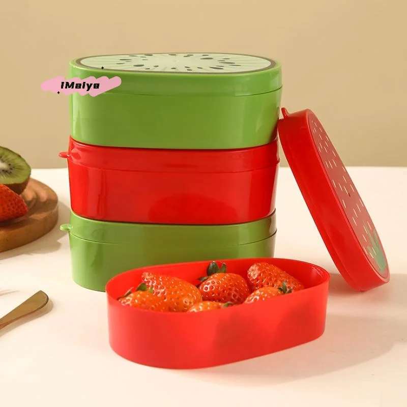 M-Creative Kitchen Storage Box Fruit Vegetable Container Fresh Box Strawberry Avocado Kiwi Fresh-Keeping Crisper Kitchen Gadget - الصورة 3