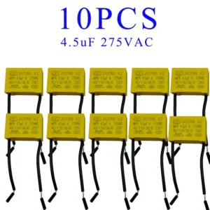 4.5μF 275V High-Voltage Anti-Disturbance Capacitor - for Neutral-Line-Free Smart Switches, Home Fans, Coffee Machines & Lighting