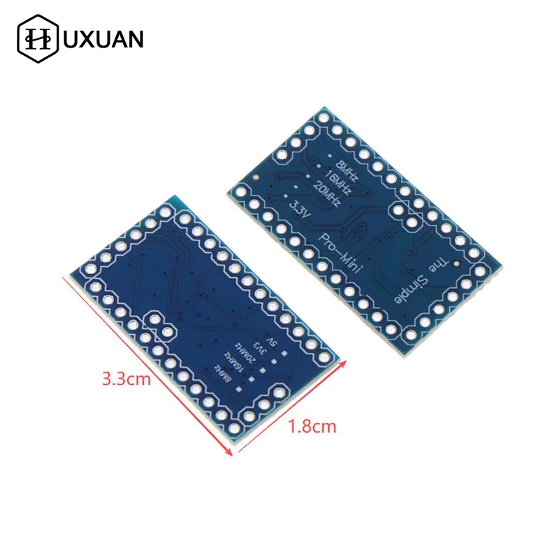 Pro Mini Atmega328P Development Board 3.3V 5V Dual Voltage Selectable Compact for Smart Home Controller Kit - الصورة 6