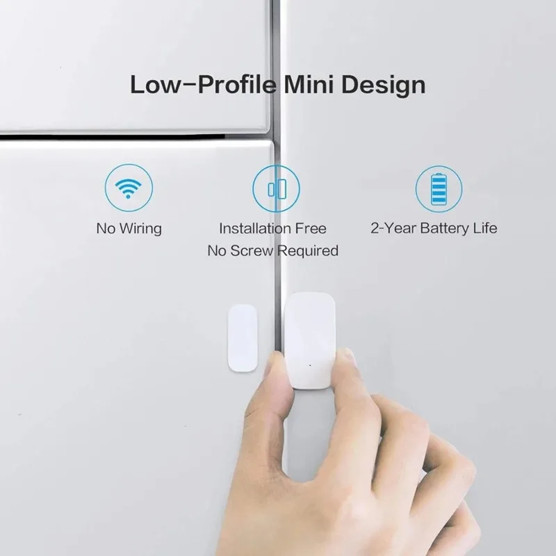 Original Aqara Door Window Sensor ZigBee Wireless Connection Smart Door Sensor Works With Mi Home HomeKit For Xiaomi Android iOS - Image 5