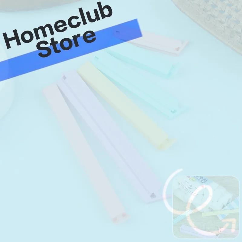 12/16Pcs Plastic Sealing Bag Clips Colorful Food Snack Storage Sealer Clamps Food Close Clip Kitchen Gadgets Accessories