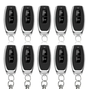 433MHz Learning Remote Control RF Remote Contro Learning Code Smart Home Transmitter For Car Gate Garage Door Alarm Key
