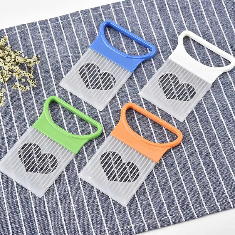 Shrendders & Slicers Onion Cutter Vegetables Slicer Tomato Cutting Aid Holder Guide Slicing Kitchen Accessories Gadgets - الصورة 6