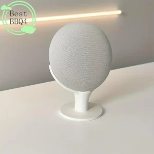 (BBQ4)For Google Nest/Home Mini Smart Speaker Stand Mini Voice Assistants Compact Holder Desktop Storage Stand Organizers
