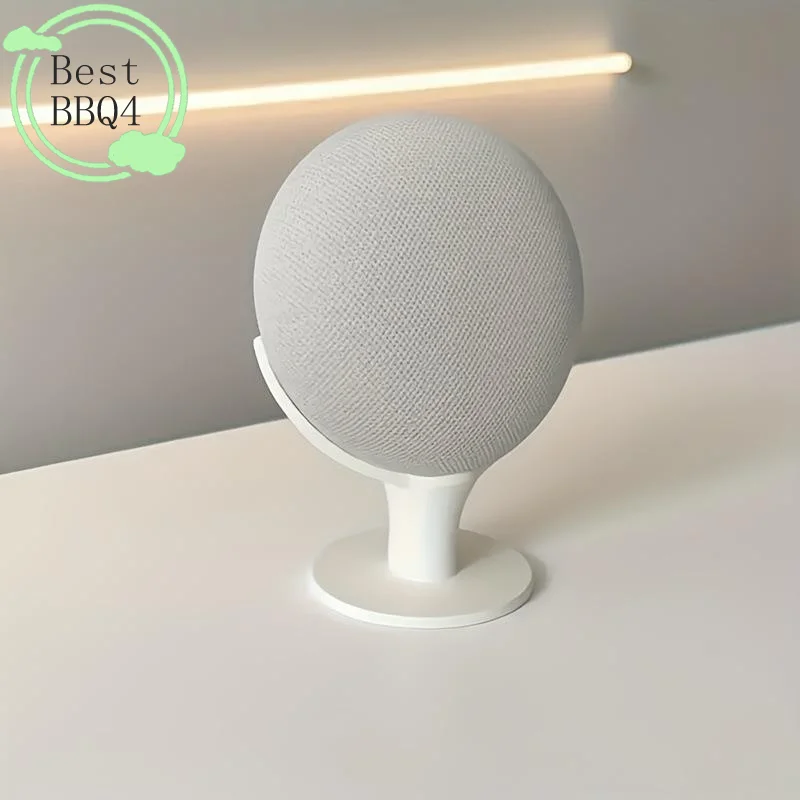 (BBQ4)For Google Nest/Home Mini Smart Speaker Stand Mini Voice Assistants Compact Holder Desktop Storage Stand Organizers