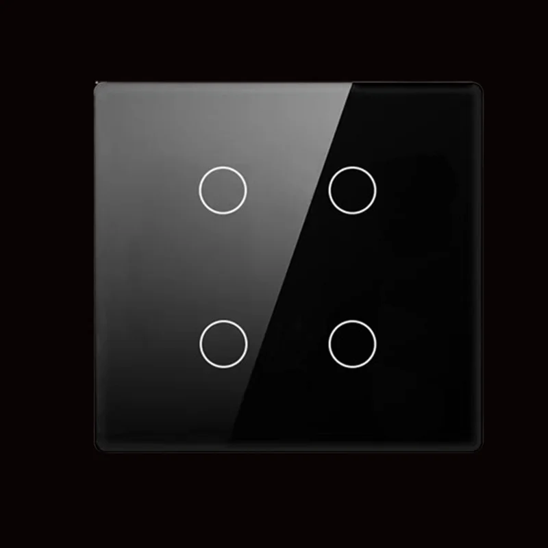 TS Brazil Standard 124 Smart Touch Switch Supports Alexa Wall Mounted 4Gang/6Gang/8Gang Insteon Smart Switch for Home Automation - الصورة 5