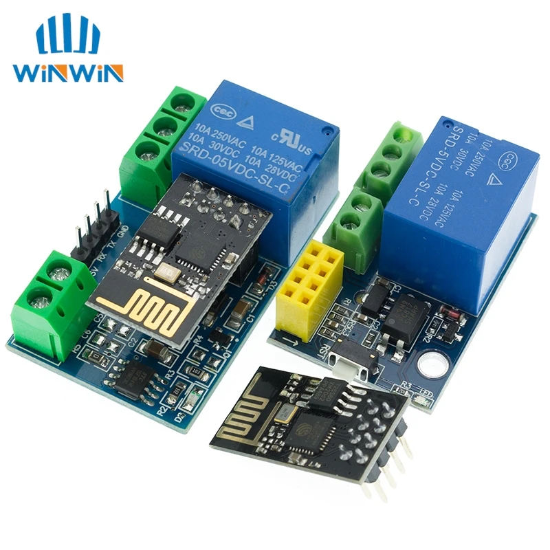 ESP8266 ESP-01 ESP-01S 5V WiFi Relay Module Things Smart Home Remote Control Switch Phone APP Wireless WIFI Module For ARDUINO - الصورة 6