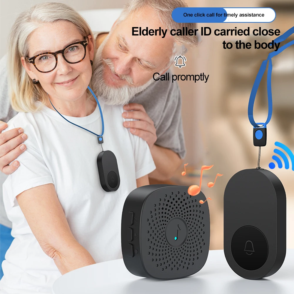 Intelligent Wireless Doorbell Welcome Chime Mini Home Door Bell USB Receiver 38 Songs Melodies Sound Smart DoorBell With Battery - الصورة 6