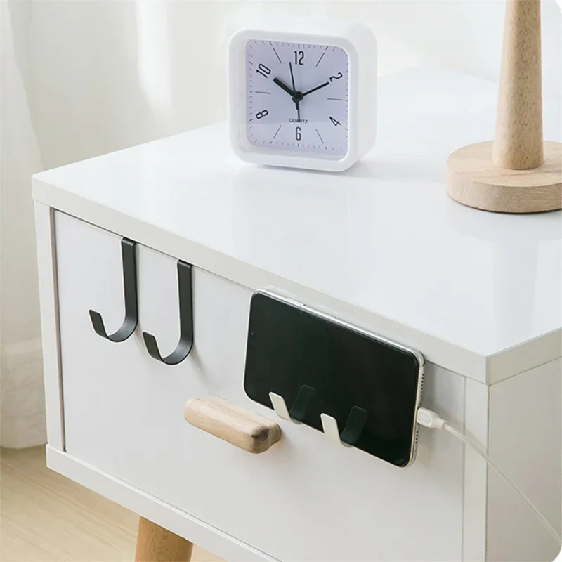 S-Shaped Metal Hook Cabinet Door Hanging Rack Gadgets Holders Desk Shelves Kitchen Utensils Storage Organizer Bathroom Accessori - Image 3