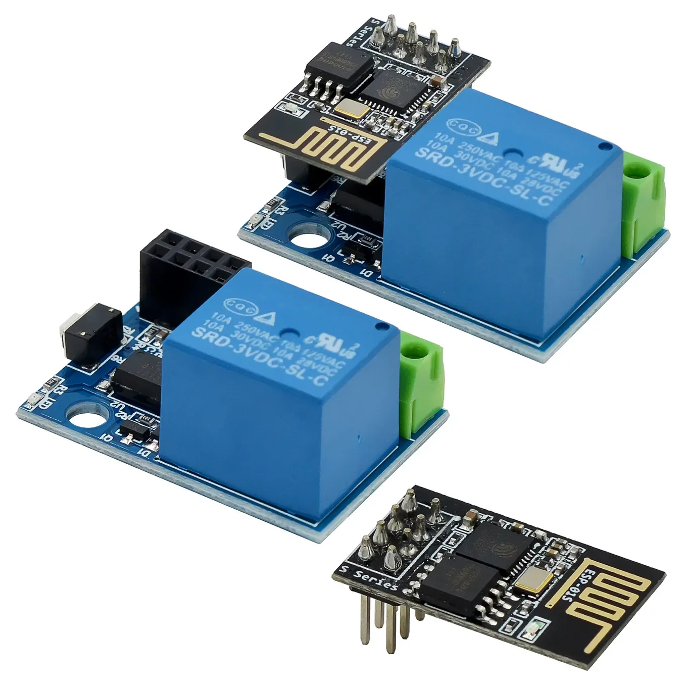 ESP8266 ESP-01S 5V WiFi Relay Module Things Smart Home Remote Control Switch for Arduino Phone APP ESP01S Wireless WIFI Module - الصورة 5